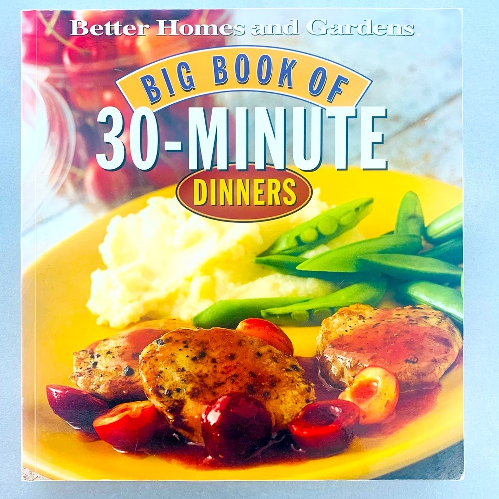 30 minute dinners cookbook